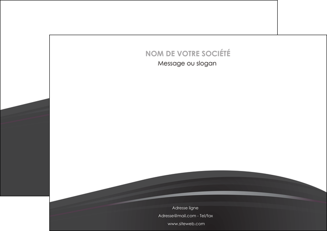 faire modele a imprimer affiche restaurant menu noir blanc MIDLU74020
