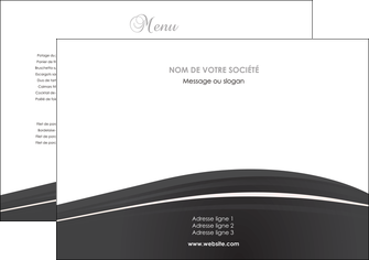 imprimerie set de table web design noir fond noir texture MLIG74052