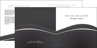 impression depliant 2 volets  4 pages  web design noir fond noir texture MLIG74082