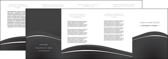 imprimerie depliant 4 volets  8 pages  web design noir fond noir texture MLIG74094