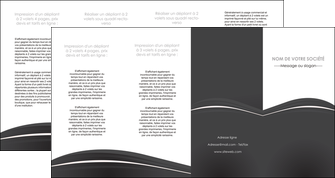 personnaliser maquette depliant 4 volets  8 pages  web design noir fond noir texture MLIG74098