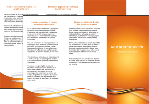 realiser depliant 3 volets  6 pages  web design texture contexture structure MLIG74182