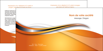 faire modele a imprimer depliant 2 volets  4 pages  web design texture contexture structure MLIG74186
