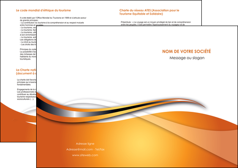 impression depliant 2 volets  4 pages  web design texture contexture structure MLIG74196