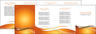 creer modele en ligne depliant 4 volets  8 pages  web design texture contexture structure MLIG74198