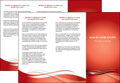 personnaliser maquette depliant 3 volets  6 pages  web design texture contexture structure MFLUOO74234