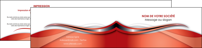 creer modele en ligne depliant 2 volets  4 pages  web design texture contexture structure MIDBE74244