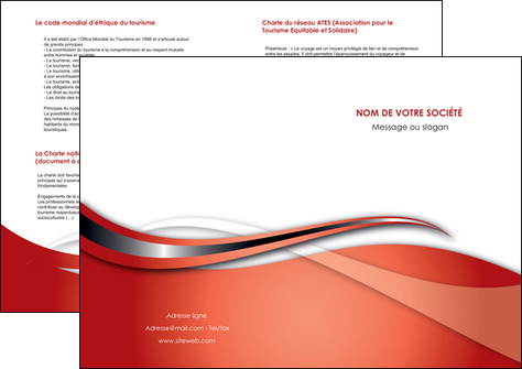 creation graphique en ligne depliant 2 volets  4 pages  web design texture contexture structure MFLUOO74248