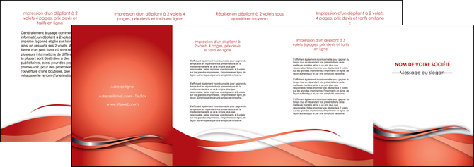 imprimerie depliant 4 volets  8 pages  web design texture contexture structure MFLUOO74250