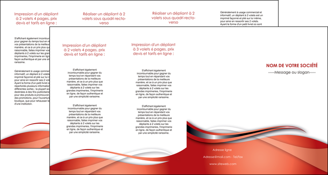 personnaliser modele de depliant 4 volets  8 pages  web design texture contexture structure MIDBE74254