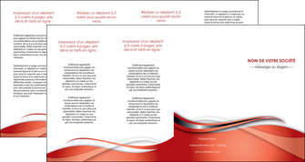 personnaliser modele de depliant 4 volets  8 pages  web design texture contexture structure MFLUOO74254
