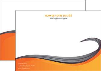 faire affiche orange fond orange couleur MLIG74452