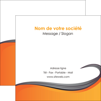 personnaliser maquette flyers orange fond orange couleur MLIG74468