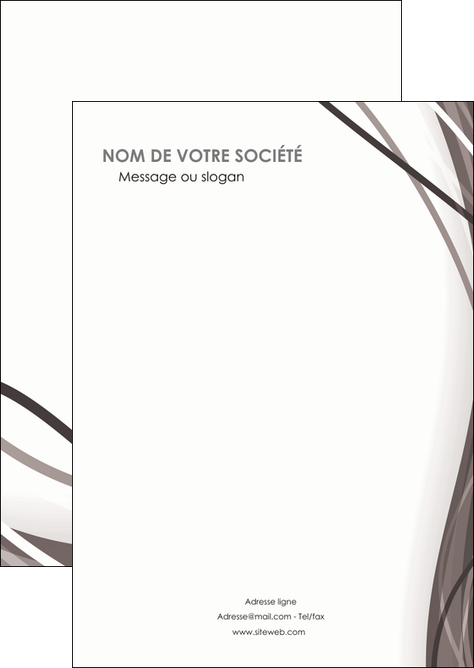 faire modele a imprimer flyers web design gris fond gris abstrait MLGI74556