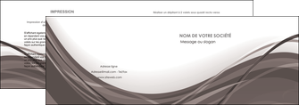 personnaliser maquette depliant 2 volets  4 pages  web design gris fond gris abstrait MIF74568