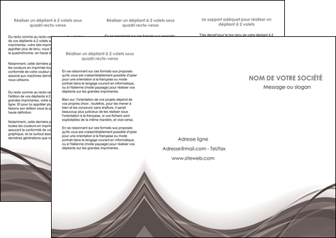 creer modele en ligne depliant 3 volets  6 pages  web design gris fond gris abstrait MLGI74578