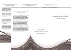 creer modele en ligne depliant 3 volets  6 pages  web design gris fond gris abstrait MIF74578