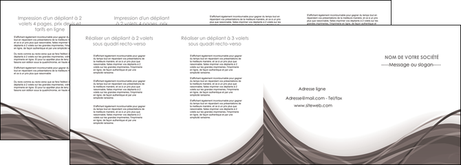 exemple depliant 4 volets  8 pages  web design gris fond gris abstrait MLGI74596