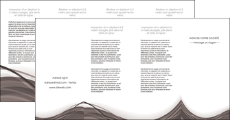 exemple depliant 4 volets  8 pages  web design gris fond gris abstrait MIF74600