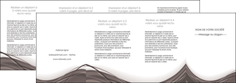 faire modele a imprimer depliant 4 volets  8 pages  web design gris fond gris abstrait MIF74602