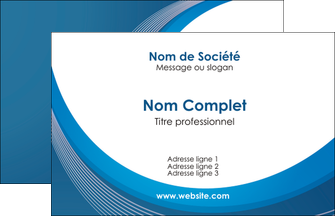 maquette en ligne a personnaliser carte de visite web design bleu fond bleu couleurs froides MIDLU74604