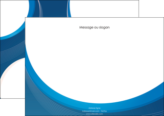 creer modele en ligne affiche web design bleu fond bleu couleurs froides MIDLU74626