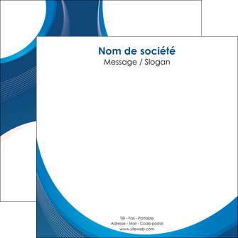 personnaliser maquette flyers web design bleu fond bleu couleurs froides MIDLU74636