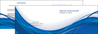 impression depliant 2 volets  4 pages  web design bleu fond bleu couleurs froides MLGI74674
