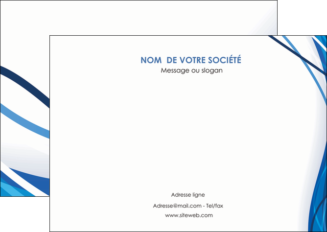 modele en ligne flyers web design bleu fond bleu couleurs froides MLGI74684