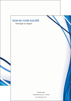 cree affiche web design bleu fond bleu couleurs froides MLGI74698
