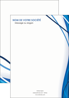 modele flyers web design bleu fond bleu couleurs froides MLGI74702