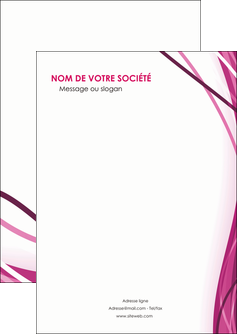 exemple flyers violet fond violet mauve MLIG74712