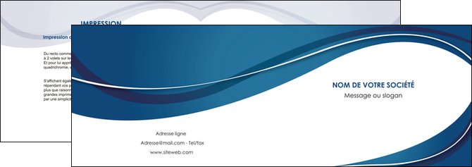 faire modele a imprimer depliant 2 volets  4 pages  web design bleu fond bleu courbes MFLUOO74832