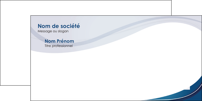 realiser enveloppe web design bleu fond bleu courbes MFLUOO74854