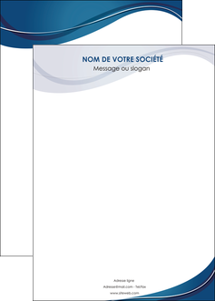 exemple affiche web design bleu fond bleu courbes MFLUOO74860