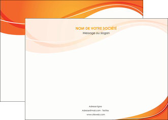 faire affiche orange fond orange couleur MIF75214
