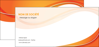 maquette en ligne a personnaliser flyers orange fond orange couleur MIF75230