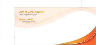 modele carte de correspondance orange fond orange couleur MIF75232