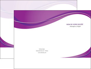 personnaliser modele de pochette a rabat web design violet fond violet couleur MLGI75258