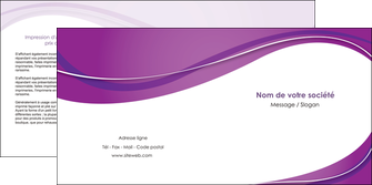 exemple depliant 2 volets  4 pages  web design violet fond violet couleur MLGI75276