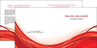creation graphique en ligne depliant 2 volets  4 pages  web design texture contexture structure MFLUOO75488