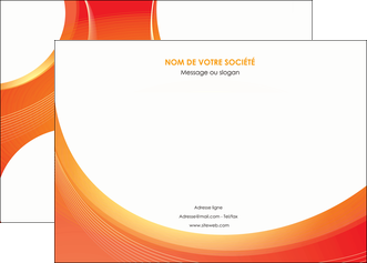 faire affiche web design orange fond orange colore MIFBE75620