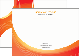 imprimer affiche web design orange fond orange colore MIFBE75622