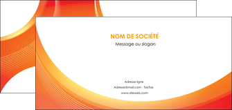 realiser flyers web design orange fond orange colore MIFBE75636