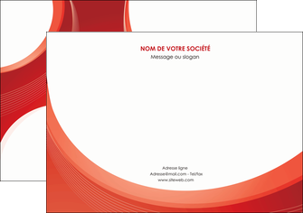 faire modele a imprimer flyers web design rouge couleur colore MIF75686