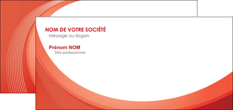 maquette en ligne a personnaliser carte de correspondance web design rouge couleur colore MIF75690