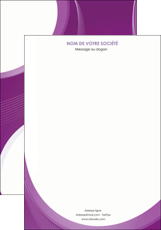creer modele en ligne affiche web design violet fond violet courbes MLIGCH75710