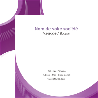 faire modele a imprimer flyers web design violet fond violet courbes MLIGCH75736