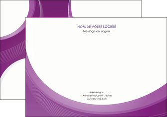 imprimerie flyers web design violet fond violet courbes MLIGCH75738