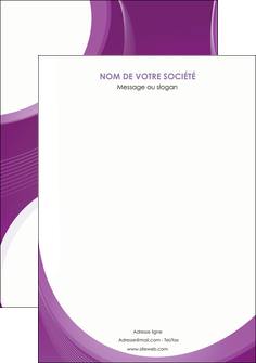 modele affiche web design violet fond violet courbes MLIGCH75746